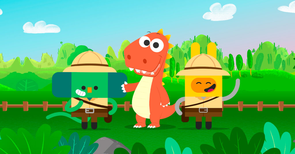 El primer juego de Aprende con Eddie en Kokoro Kids 1 Juego de Aprende con eddie