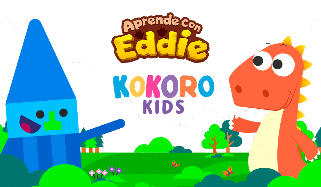 El primer juego de Aprende con Eddie en Kokoro Kids