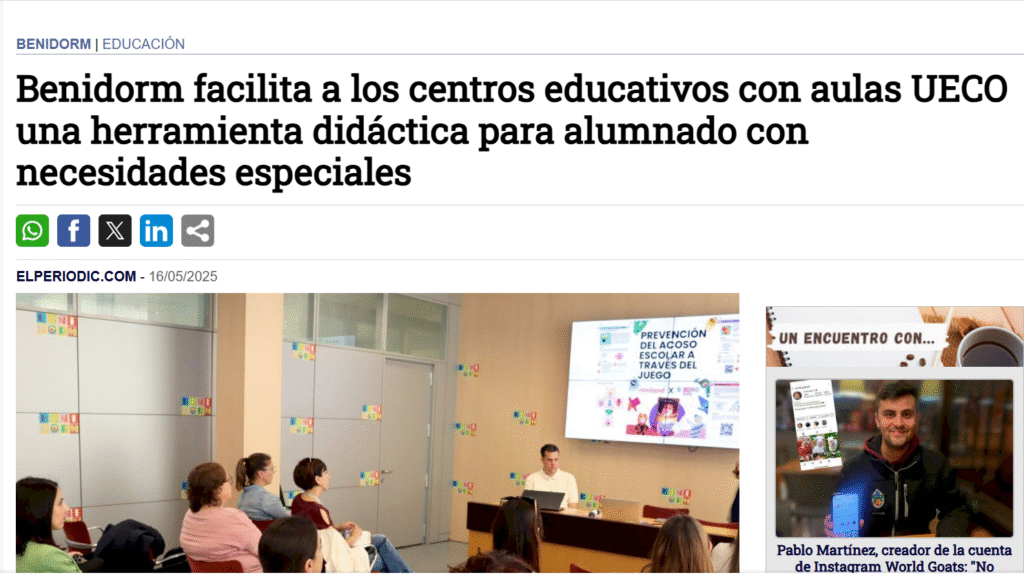 Benidorm apuesta por la educación inclusiva con Kokoro Schools 3 Captura de pantalla 2025 06 05 123453
