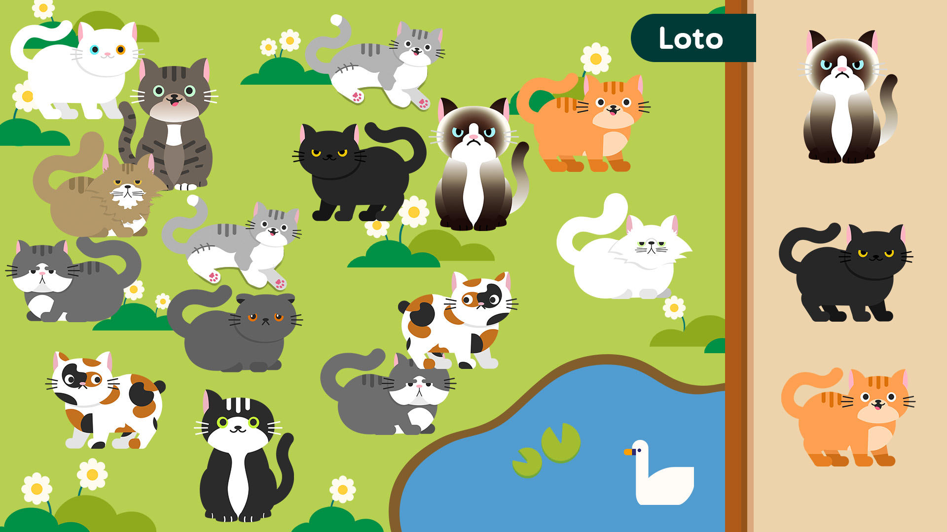 Juegos educativos de gatos y perros de Kokoro Kids