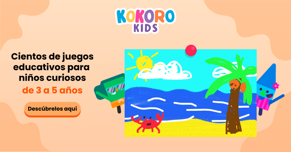 Entretén a tu hijo este verano con estos juegos de Kokoro kids 1 banners 1200 x 628 px